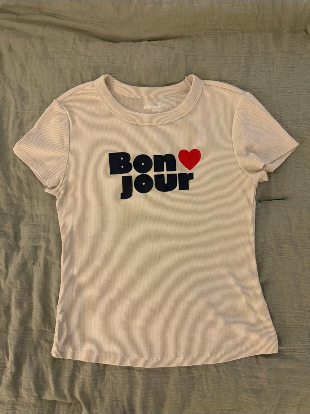 Bon Jour Babydoll Tee